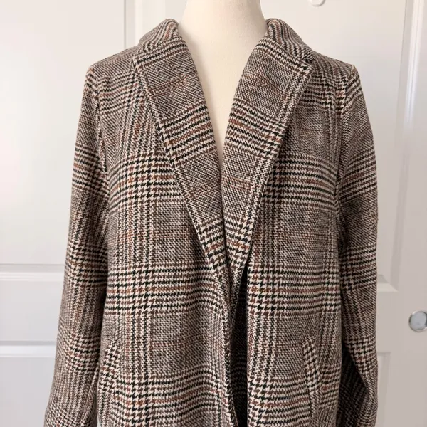 MELLODAY Notch Collar Coat - Image 3