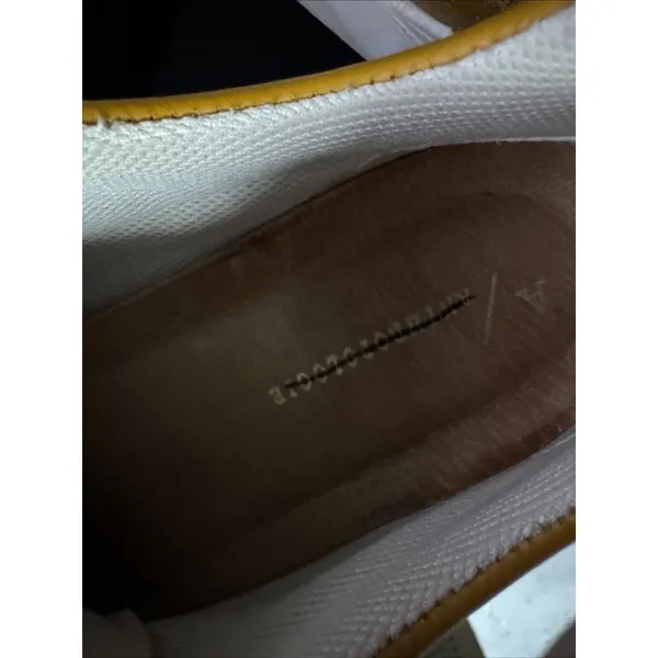 Anthropologie Mustard Yellow Suede Low Top Sneakers Women’s US 7.5 Euro 38 - Image 10