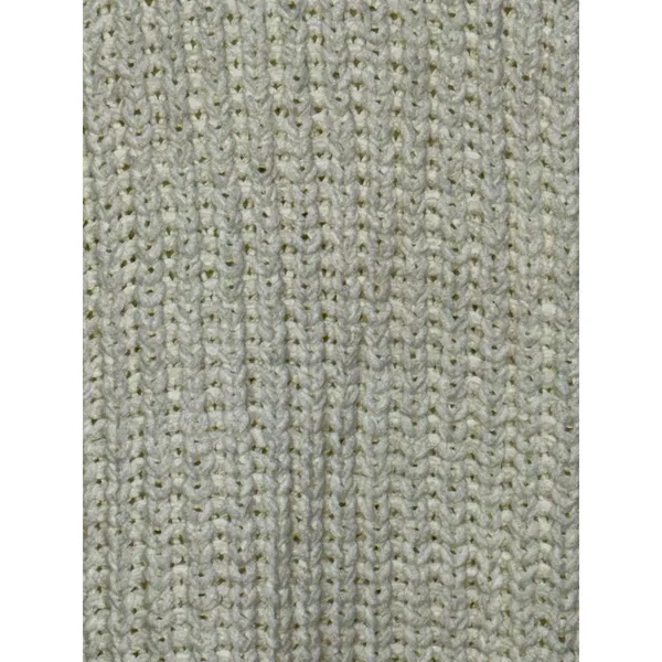 Abercrombie & Fitch Cream Chunky Knit Sleeveless Crew Neck Sweater Vest Size M - Image 6