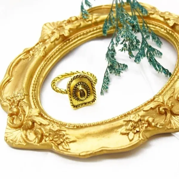 Gold Cowboy Hat Ring - Image 3