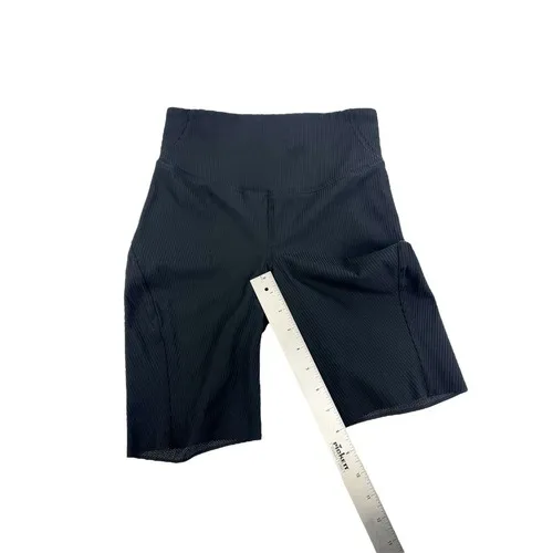 Lululemon‎ Base Pace 8" High-Rise Ribbed Black Shorts Nulux Size 4 - Image 6