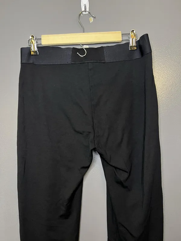 CAbi Leggings Womens Medium Black Solid Ponte Stretch Ankle Pants Elastic Waist - Image 4