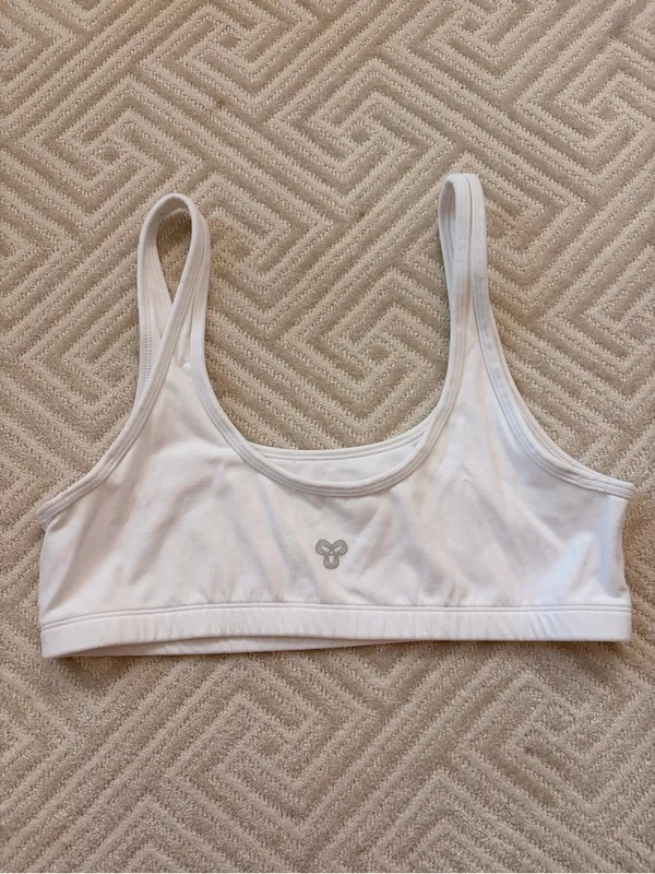 Aritzia Butter Mini Bra Top White - Image 8