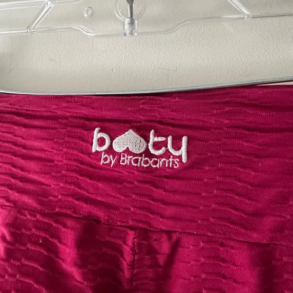 Booty By Brabants Original Texture Pink Red‎ Leggings - Image 3