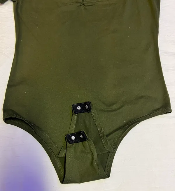 Discreet Green Bodysuit - Image 4