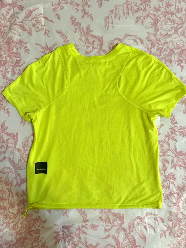 Neon Yellow Lululemon Top - Image 2