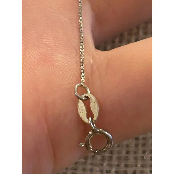 Lot a507 16 inch necklace chain 925 sterling silver - Image 3