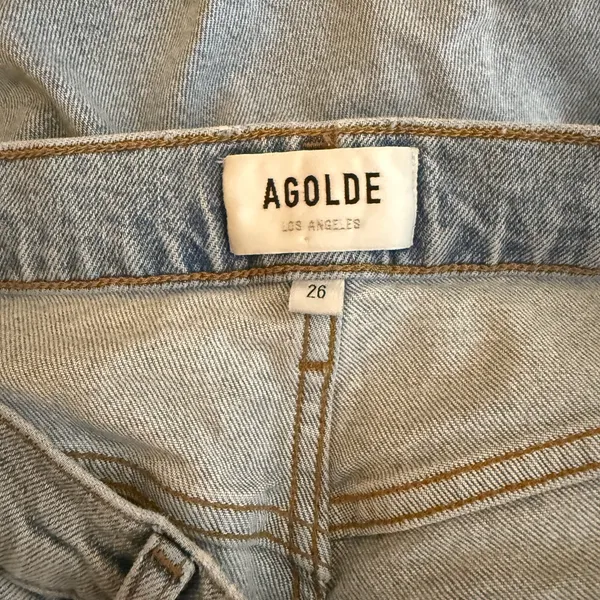 AGOLDE -‎ Merrell Mid Rise Straight - Image 6