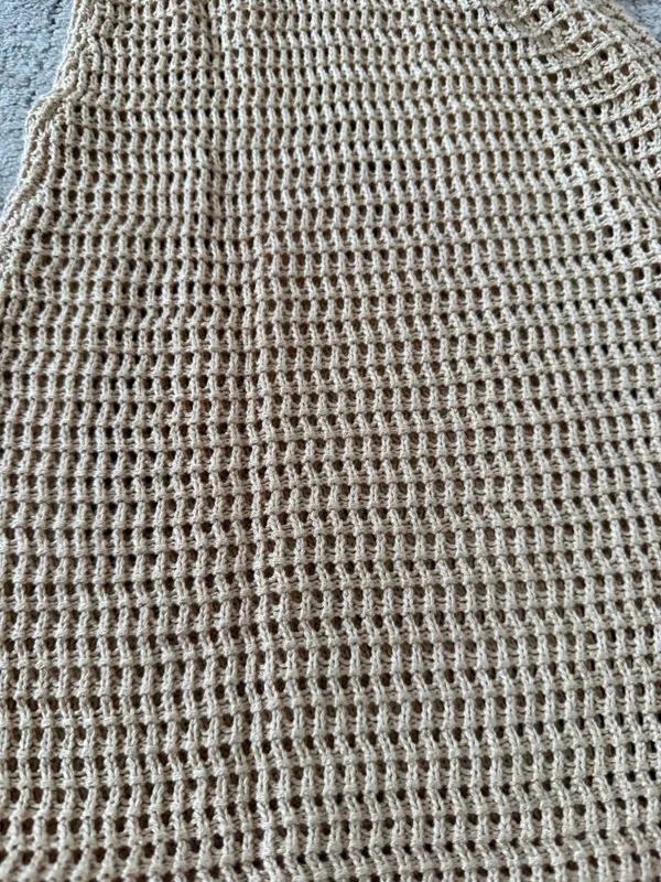 ELAN Tan Beige Knit Coverup Swim Pants Sz M NEW NWT - Image 3