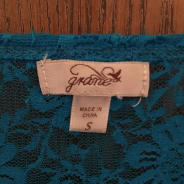 Blue Lace Top - Image 2