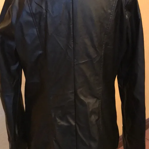 Pleather jacket Black Size L - Image 5