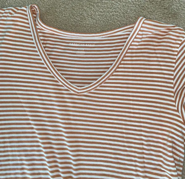 American Eagle Striped Tee - Image 2