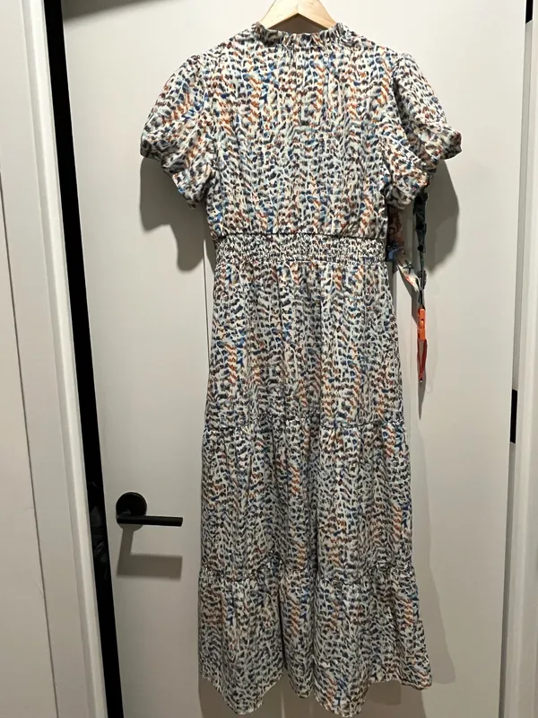Amazon Fashion Dress Summer Maxi V-Neck Casual - Image 4