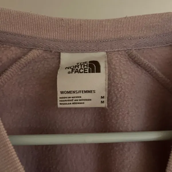 The North Face Women's Mauve Crew Neck Sweater - Image 2