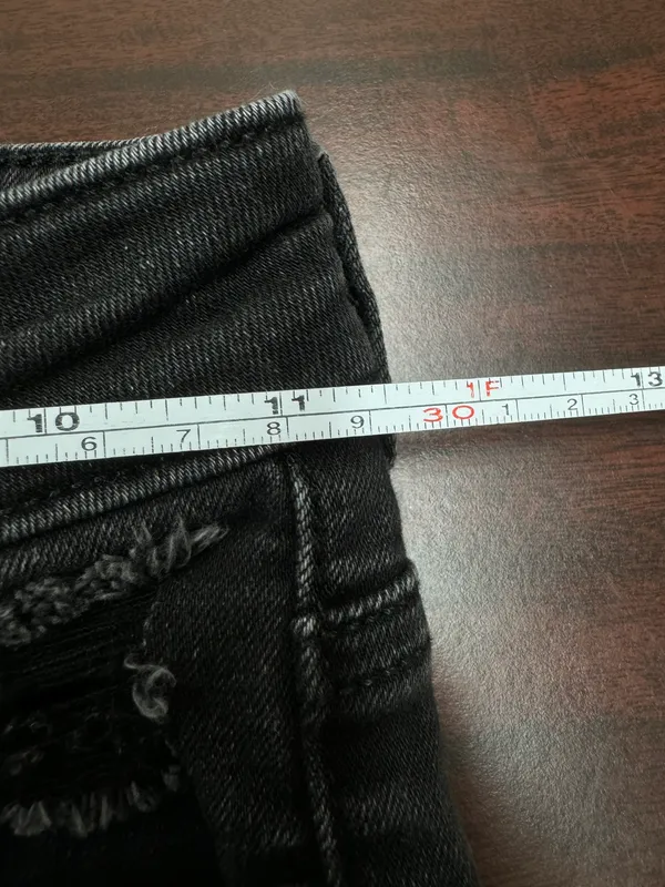 Black Super Hi-Rise Jeggings Next Level Stretch Size 000 Short - Image 11