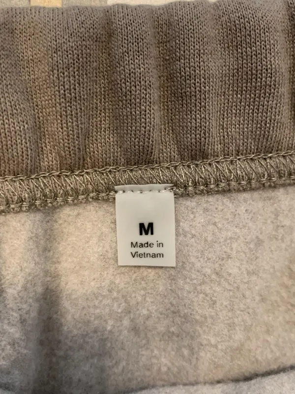 Fear Of God Essentials Charcoal Gray Sweatpants - Medium - Image 9