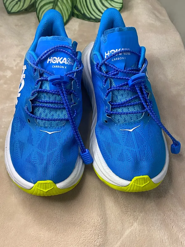 Hoka One One Carbon X 2 Diva Blue Citrus Womens size 6 - Image 3