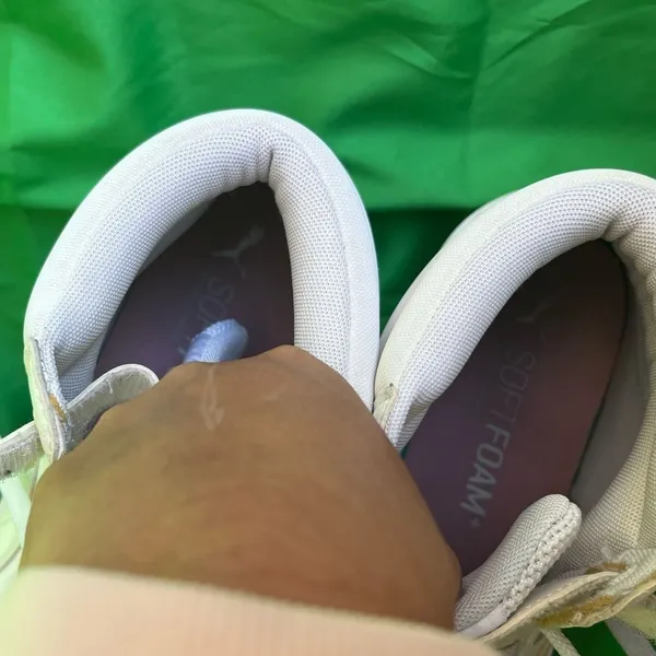 Puma White High-Top Sneakers - Image 8