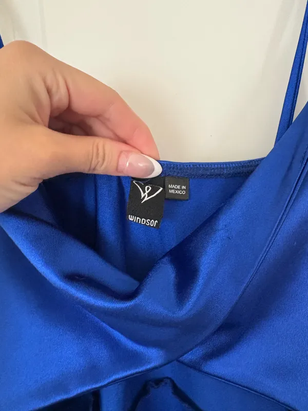 Windsor Dress Midi Satin - Image 4