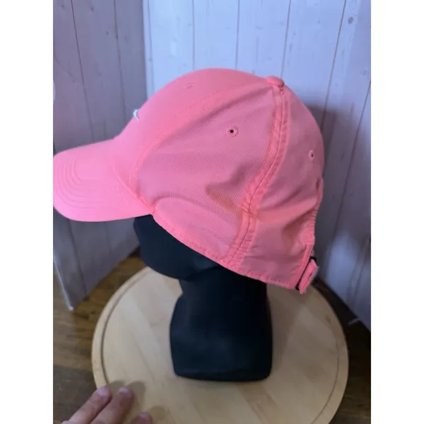 Nike Dri-FIT Legacy91 Adjustable Hat Cap Neon‎ Pink Coral Golf Running 92 ** - Image 2