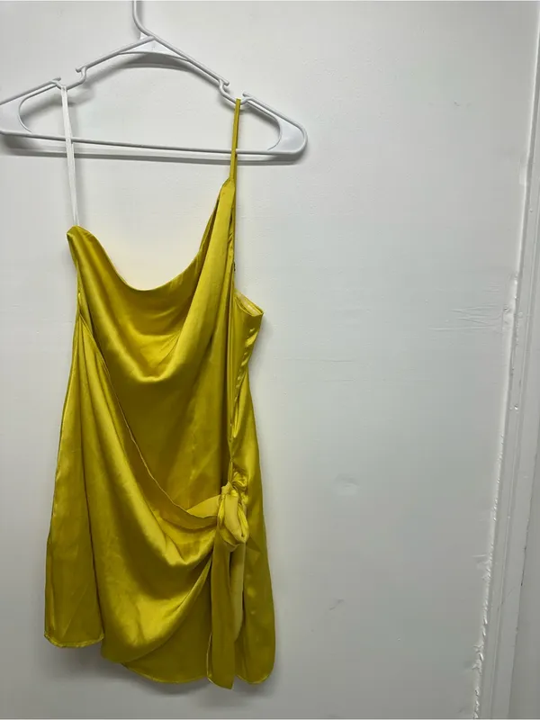 Lovers + Friends Karen Mini Dress - Yellow - Small - Image 7