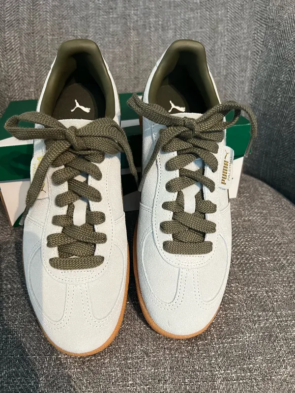 Puma Palermo blue-loden green sz 9 1/2 - Image 2