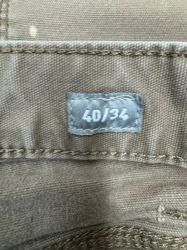 Ariat Rebar M4 Mens Relaxed Straight Pants in Field Khaki Size 40/34 - Image 6