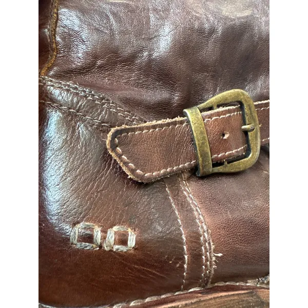 Bed Stu Glaye Tall Riding Knee High Boots Rustic Teak 8.5 - Image 10