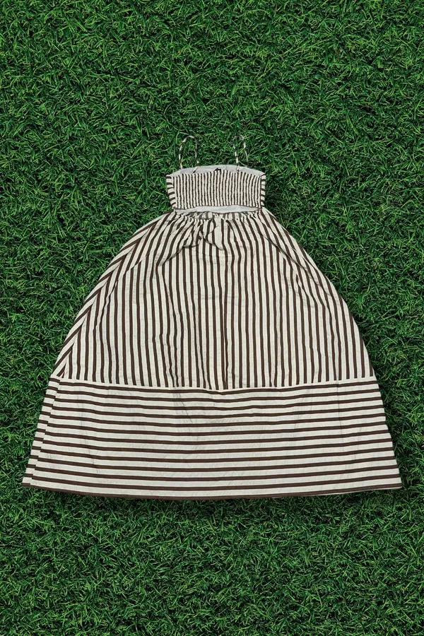 Lulus Striped Midi Dress - Image 2