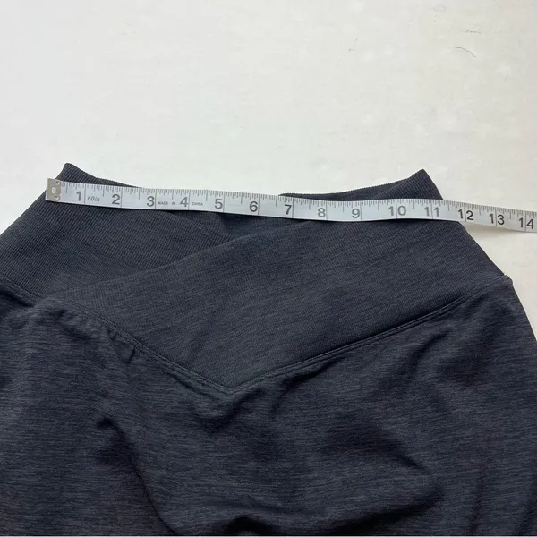 BuffBunny Snatched Seamless‎ Legging Charcoal Gray Grey Black Crossover Size XL - Image 5