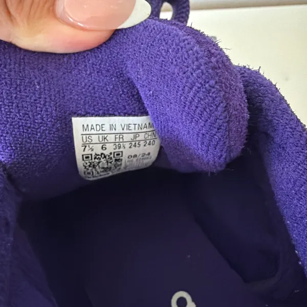 Purple Adidas Campus’s  - Image 3