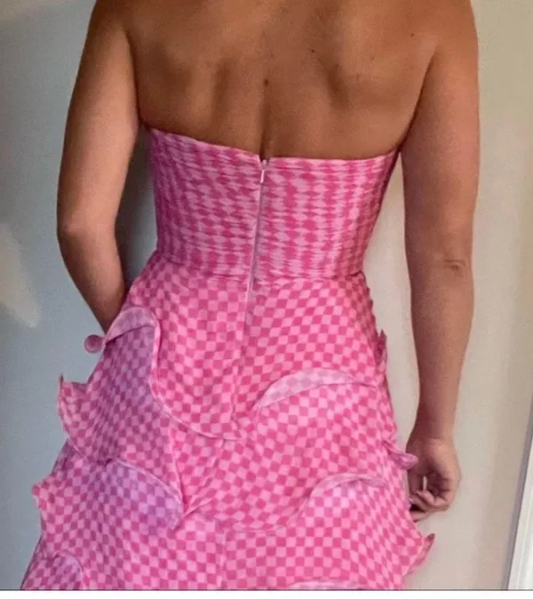 Jovani Pink Formal Gown - Image 4