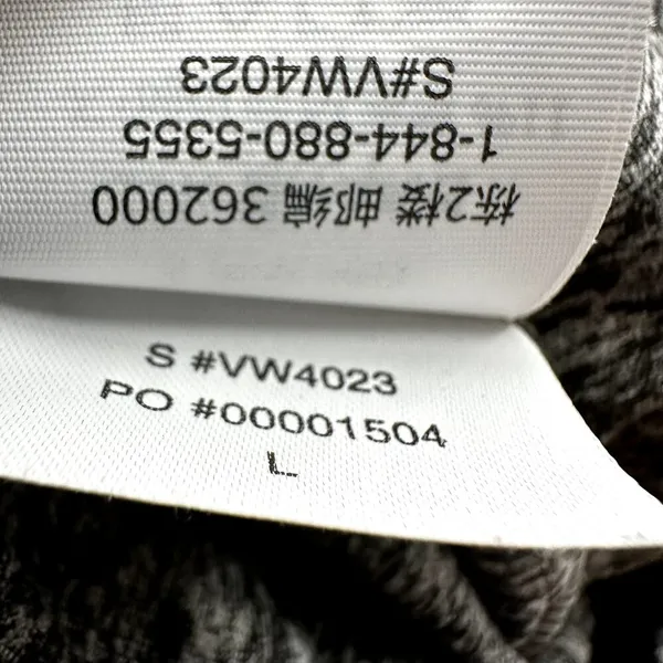 Vuori Pants Halo Essential Wide Leg DreamKnit Pockets Mid Rise Heather Grey L - Image 4