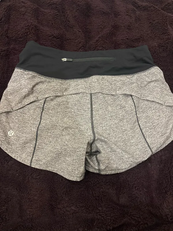 Lululemon Shorts dark grey 4” - Image 2