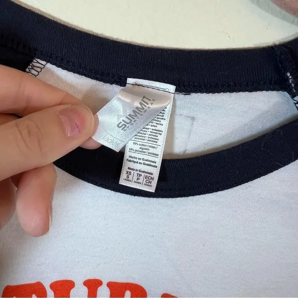 Summit Women’s Saturdays are for‎ the Tigers Baseball Tee XS Clemson Auburn - Image 3