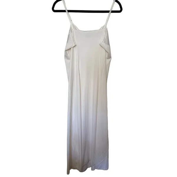 Vanity Fair vintage white maxi slip‎ nightgown size 36 cup Small - Image 5