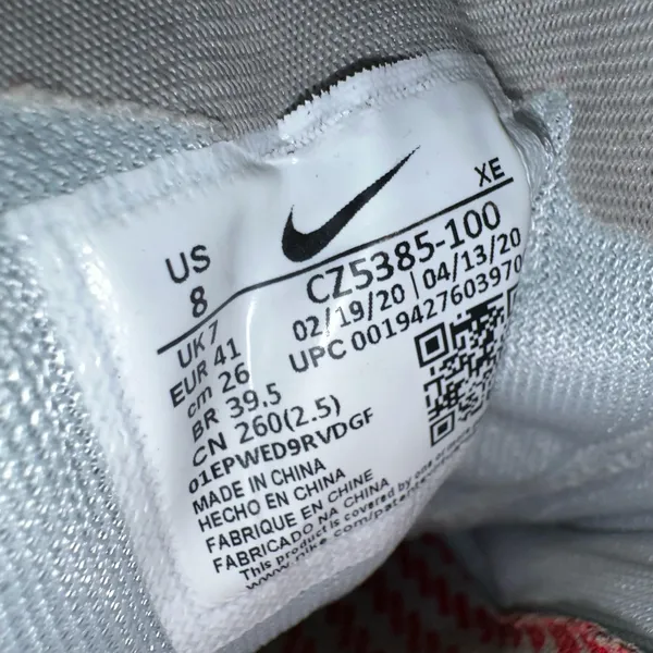 EUC NIKE Men’s Air Zoom Pegasus 37 Ohio State Buckeyes Running Shoe - US 8/EU 41 - Image 8