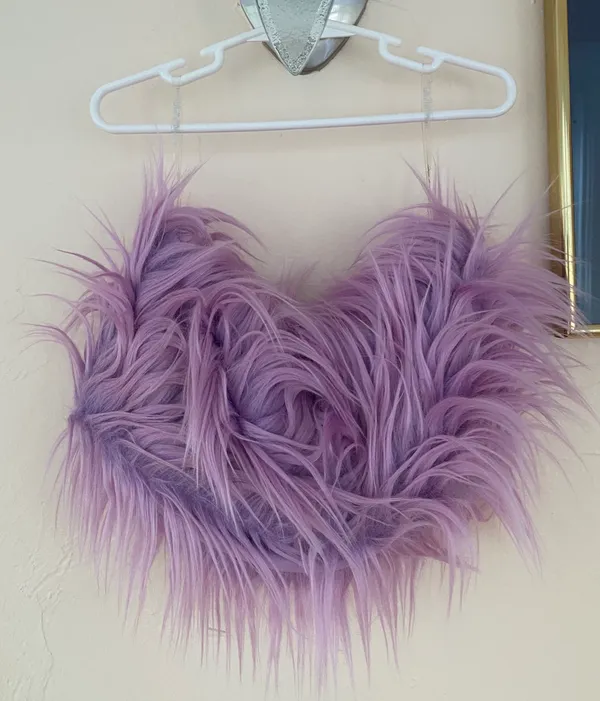 Hot & Delicious Furry Crop Top - Image 2