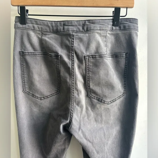 Free People Just Float On Bell‎ Bottom High Rise Jeans 28 boho whimsigoth edgy - Image 6