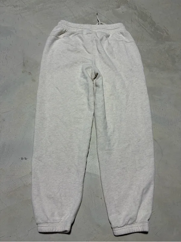 Aerie cream Cozy Jogger Sweatpants small - Image 7