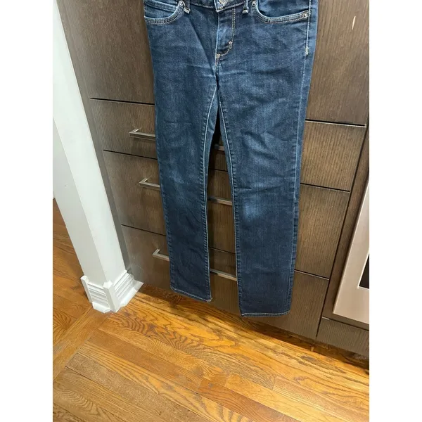 Patagonia dark wash blue jeans women's 24‎ inseam 30 - Image 3