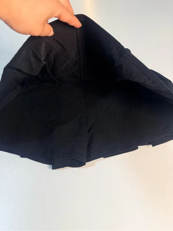 madden girl Black Pleated Skort size L - Image 7