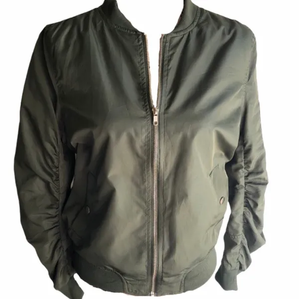 INSO Green Bomber Jacket Size M - Image 2