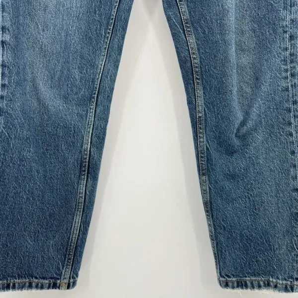 Zara Jeans‎ Women's Sz 2 Slim Straight Leg High Rise Dark Wash Blue Denim Casual - Image 3