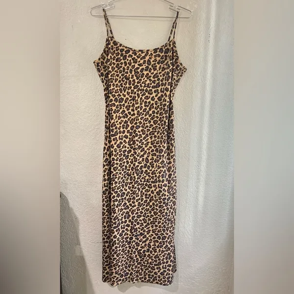 Abercrombie & Fitch The A&F Julia Slip Maxi Dress size Large 19 1/2” pit to pit - Image 15