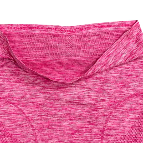 Lululemon Heathered Jewelled Magenta Pink Run Swiftly Short Sleeve Shirt size M - Image 8