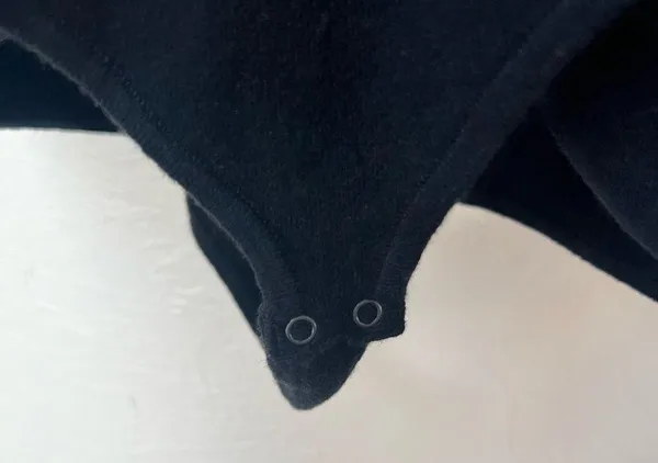 NWOT Abercrombie & Fitch ribbed double black bodysuit size XXL - Image 3
