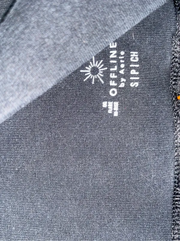 Offline by Aerie Women’s Small Black High Waisted Flare Leggings Yoga Pants - Image 2