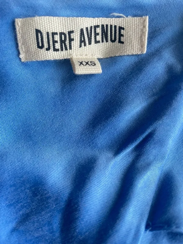 Djerf Avenue Dream Midi Dress in Sky Blue Size XXS - Image 6