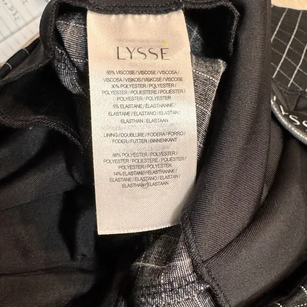 Lysse High Rise Leggings Womens Sz‎ Small Ponte Stretch Waist Shaping Skinny - Image 6